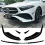Spoiler Splitter Passend Voor Mercedes A Klasse W177 M Pack Facelift Hoogglans Zwart 