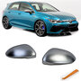 Spiegelkappen Mat Zilver Chrome Rvs Geschikt Voor Volkswagen Golf 8 MK8