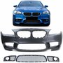 Voorbumper+ Grill M Pakket Look Voor Bmw 5 Serie F10 Met PDC