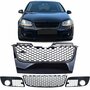 Grill-Set-5-Delig-VW-Golf-5-GTI-Chrome-Bies