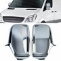 Chromen Spiegelkappen Mercedes Sprinter W906 / VW Crafter 2E Stijlvolle Upgrade