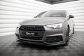 Maxton Design Audi A4 B9 S Line Versie 4 Voorspoiler spoiler Splitter Lip