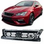 Sport-Grill-Voor-Seat-Leon-FR-5F-Honingraat-Chrome-Glans-Zwart