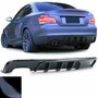 BMW-1-Serie-E82-E88-Achterbumper-Diffuser-Glans-Zwart