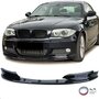 BMW-1-Serie-E82-E88-M-Pack-Spoiler-Splitter-Glans-Zwart