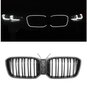 LED-Sport-Grille-BMW-X3-X4-G01-G02-LCI-vanaf-2021-Glans-Zwart-Dubbele 