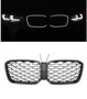 LED-Sport-Grille-BMW-X3-X4-G01-G02-LCI-vanaf 2021-chrome Zwart Diamond