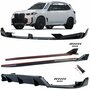 Performance Bodykit voor BMW X5 G05 M-Pakket Zwart Glans Splitter Side Skirts en Diffuser