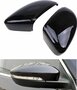 Spiegelkappen-Volkswagen-Passat-3C-CC-Glans-Zwart