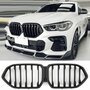 Bmw-X6-G06-Sport-Nieren-Grill-mat-zwart