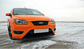 Ford Focus ST Voorpoiler Splitter Carbon look