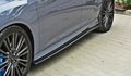 Side Skirt Diffuser Ford Focus 3 RS vanaf 2015 Hoogglans Pianolak Zwart