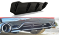 Maxton Design Peugeot 308 II GTI Centre Rear Splitter (vertical bar) 