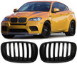 Bmw X6 E71 Sport Nieren / Grill Mat Zwart