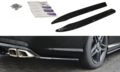 Mercedes E63AMG Rear Side Skirt Diffuser Maxton Design Amg