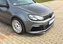 Maxton Design Volkswagen Golf 6 R20 Voorspoiler Spoiler Splitter Versie 2