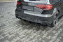 Audi RS3 8V Sportback Facelift Spoiler Rear Centre Diffuser