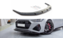 Audi RS6 C8 Voorspoiler Spoiler Splitter Versie 2