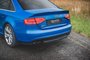 Maxton Design Audi A4 / S4 B8 S-Line Spoiler Rear Centre Diffuser