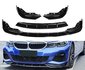 Bmw 3 Serie G20 M pakket Voorspoiler Spoiler Splitter Hoogglans Zwart