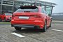 Maxton Design Audi A4 B9 S Line Avant Valance Spoiler Rear Centre 