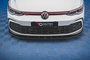 Maxton Design Volkswagen Golf 8 GTI / GTI VIII Voorspoiler Spoiler Splitter Versie 1