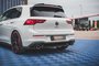 Maxton Design Volkswagen Golf 8 GTI / GTI VIII Spoiler Rear Centre Diffuser