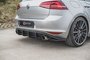 Maxton Design Vw Golf 7 VII GTI Racing Durability Centre Rear Splitter V.1