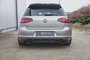 Maxton Design Vw Golf 7 VII GTI Racing Durability Centre Rear Splitter Versie 2