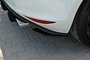  Maxton Design Vw Golf 7 VII GTI Racing Centre Rear Side Splitters Diffuser