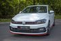 Maxton Design Volkswagen Polo 6 GTI Voorspoiler Spoiler Splitter Versie 2