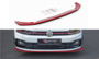 Maxton Design Volkswagen Polo 6 GTI Voorspoiler Spoiler Splitter Versie 2