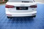 Maxton Design Audi A6 C8 Uitlaat Sierstuk Look Diffuser Splitter Spoiler