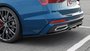 Maxton Design Audi A6 C8 S Line Spoiler Rear Centre Diffuser Vertical Bar