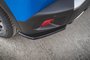 Maxton Design Peugeot 2008 MK2 Spoiler Rear Centre Diffuser Vertical Bar