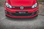 Maxton Design Volkswagen Golf 6 GTI Racing Durability V.3 Voorspoiler Spoiler Racing Splitter 