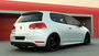 Maxton Design Volkswagen Golf 6 GTI / GTD Diffuser achterbumper inzetstuk 2x uitlaat linkerzijde 