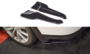 Maxton Design  Tesla Model X Rear Side Splitters Versie 2