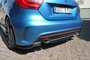 Maxton Design Mercedes A Klasse Coupe W176 AMG Line Diffuser Valance Spoiler Rear Centre