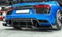 Maxton Design Audi R8 MK2 Racing Centre Rear Splitter 