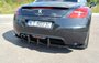  Maxton Design Peugeot RCZ Racing Centre Rear Side Splitters Diffuser