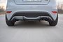 Maxton Design Ford Fiesta MK7 Facelift Racing Centre Rear Splitter Versie 2