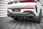 Maxton Design Bmw X6 M Pack G06 Spoiler Rear Centre Diffuser Vertical Bar