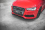 Maxton Design Audi S3 / A3 S Line 8V Sedan / Cabrio Voorspoiler Spoiler Splitter Versie 2