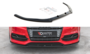 Maxton Design Audi S3 / A3 S Line 8V Sedan / Cabrio Voorspoiler Spoiler Splitter Versie 2