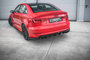 Maxton Design Audi S3 / A3 S Line 8V Sedan / Cabrio Rear Side Splitter Versie 1