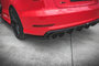 Maxton Design Audi S3 / A3 S Line 8V Sedan / Cabrio Rear Side Splitter Versie 1