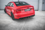 Maxton Design Audi S3 / A3 S Line 8V Sedan / Cabrio Central Rear Valance Spoiler Versie 1