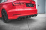 Maxton Design Audi S3 / A3 S Line 8V Sedan / Cabrio Central Rear Valance Spoiler Versie 1
