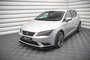 Maxton Design Seat Leon MK3 Standaard Voorspoiler Spoiler Splitter Versie 1